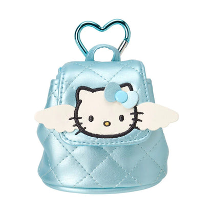 Hello Kitty Dream Angel Blue Quilted Backpack Mini Pouch