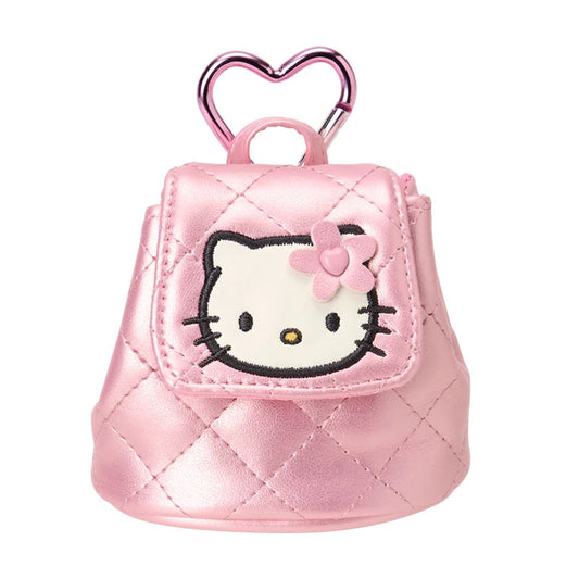 Hello Kitty Pink Quilt Backpack Mini Pouch
