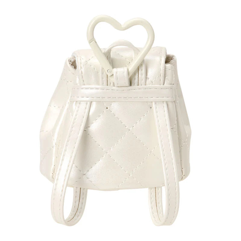 Hello Kitty White Quilt Backpack Mini Pouch