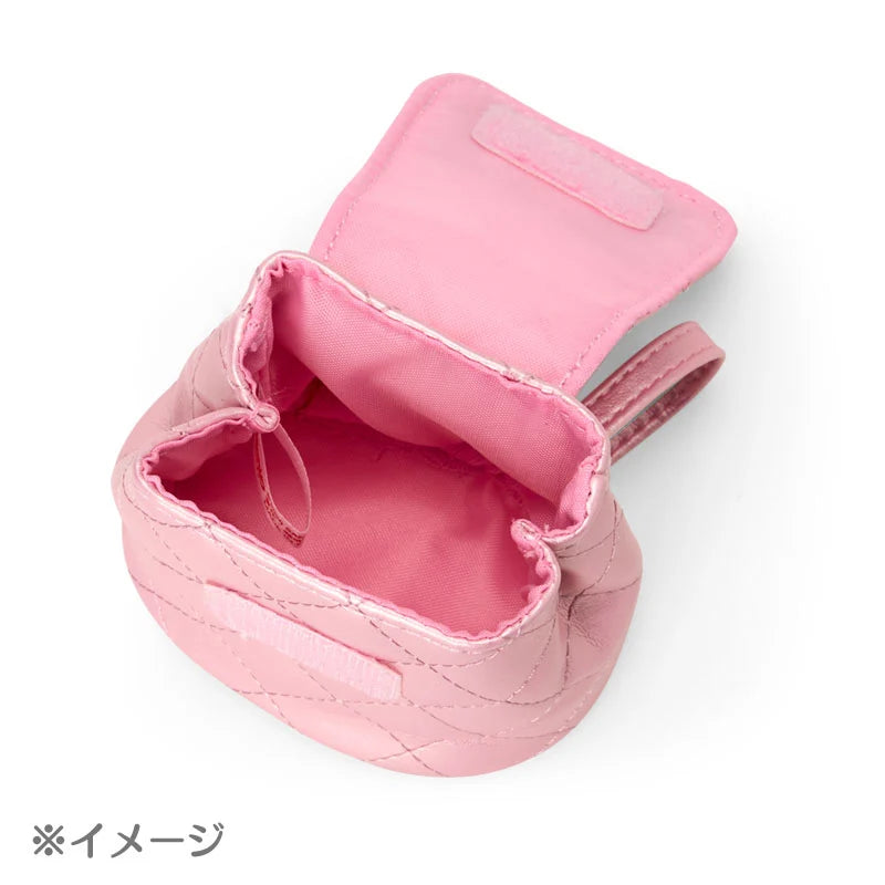 Hello Kitty White Quilt Backpack Mini Pouch