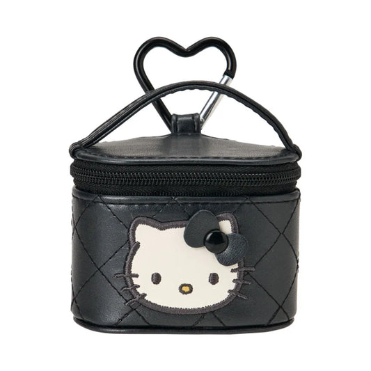 Hello Kitty Black Quilt Mini Accessory Case