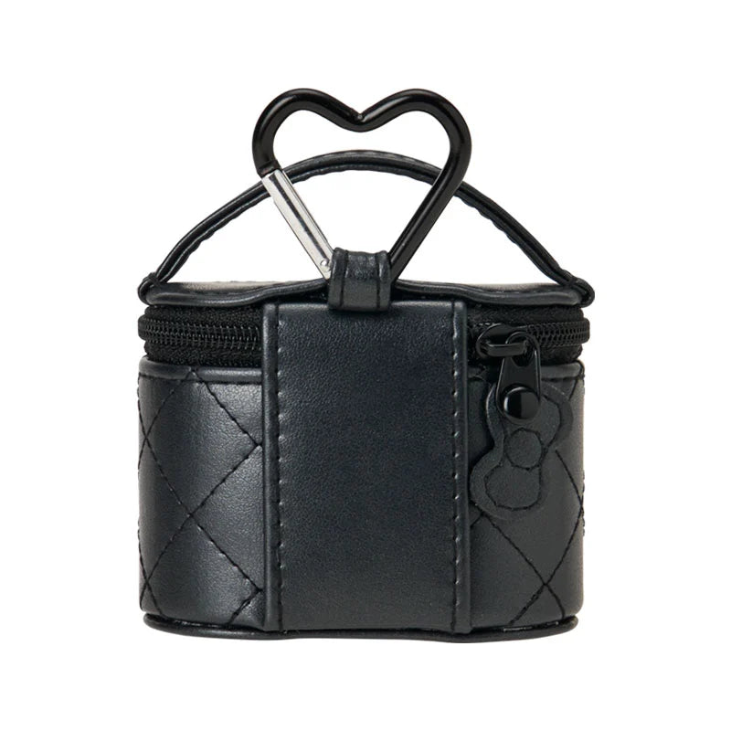 Hello Kitty Black Quilt Mini Accessory Case
