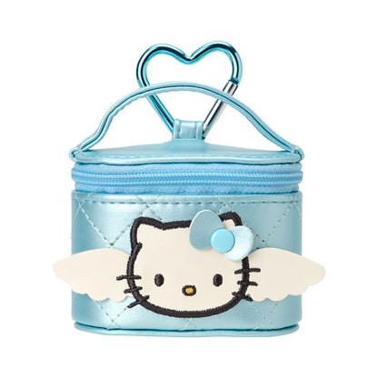 Hello Kitty Dream Angel Blue Quilted Mini Accessory Case