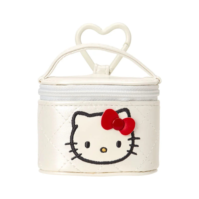 Hello Kitty White Quilt Mini Accessory Case