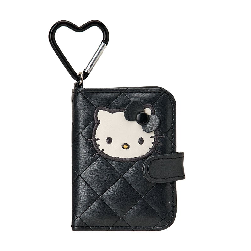 Hello Kitty Black Quilt Handy Mirror
