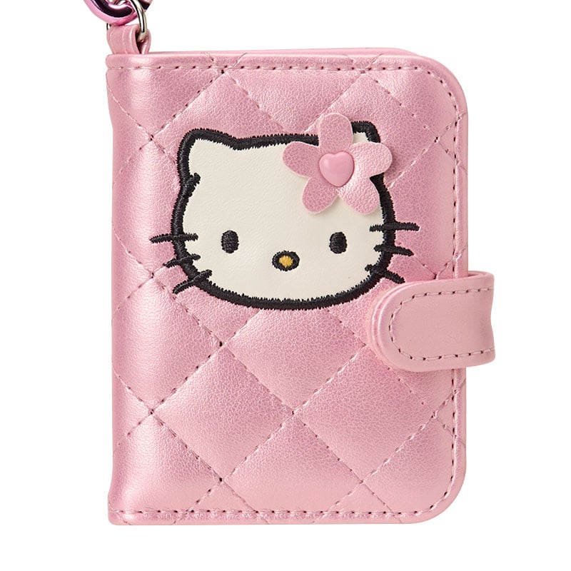 Hello Kitty Pink Quilt Handy Mirror