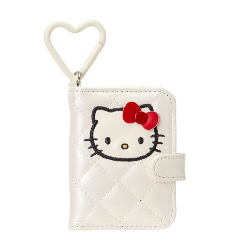 Hello Kitty White Quilt Handy Mirror