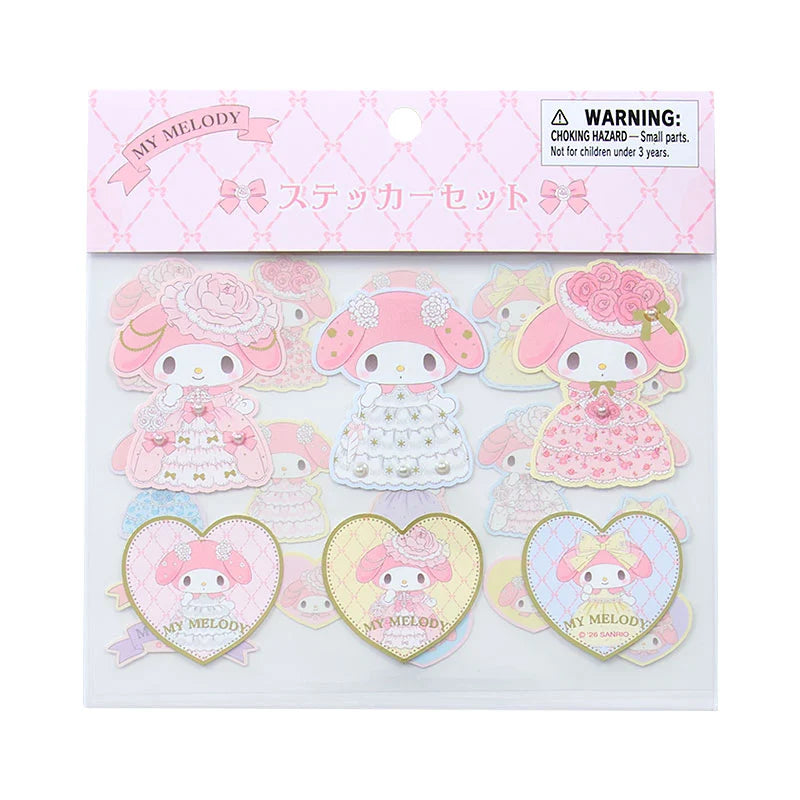 My Melody Lady Stickers