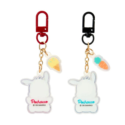 Pochacco Smile Acrylic Keyring Pair