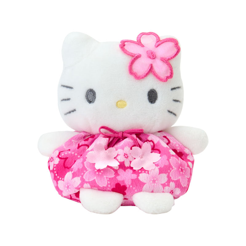 Hello Kitty Pink Sakura Palm Sized Doll