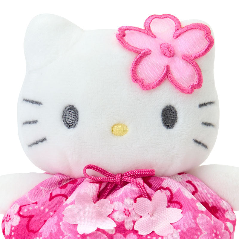 Hello Kitty Pink Sakura Palm Sized Doll