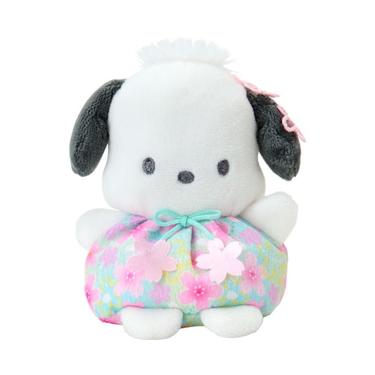 Pochacco Pink Sakura Palm Sized Doll