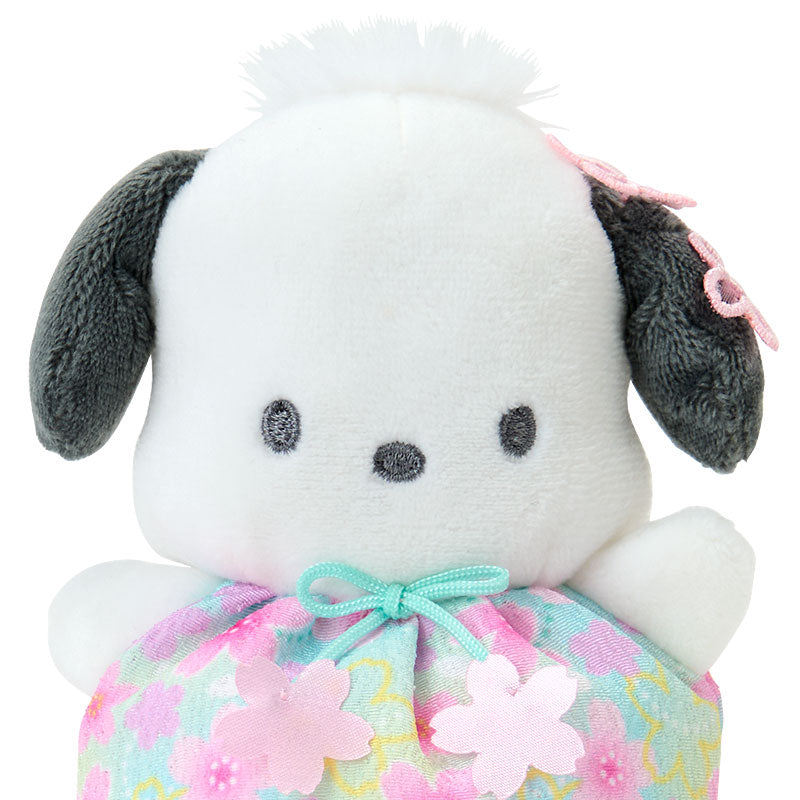 Pochacco Pink Sakura Palm Sized Doll