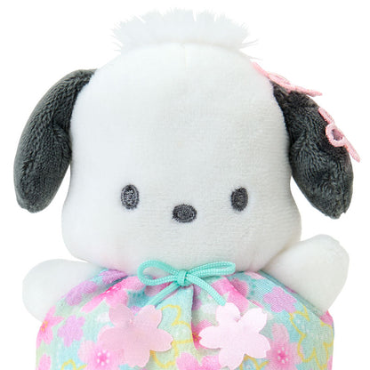 Pochacco Pink Sakura Palm Sized Doll