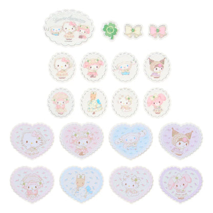 Sanrio Characters Floral & Clovers Sticker Pack