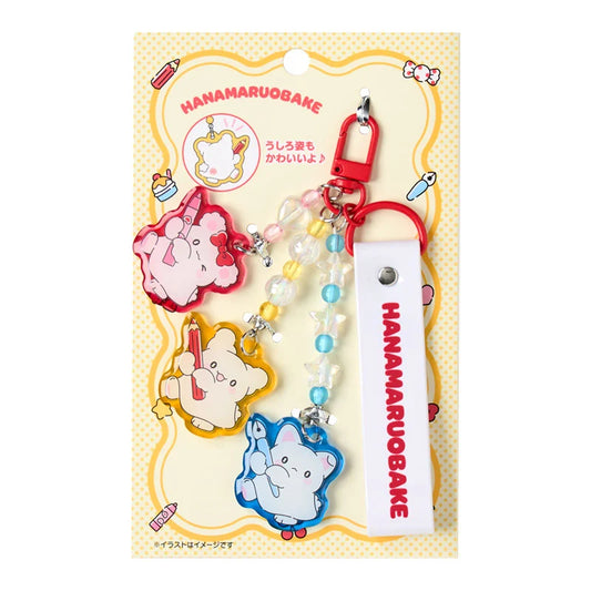 Hanamaruobake Friends Acrylic Keyring