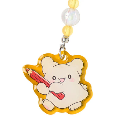 Hanamaruobake Friends Acrylic Keyring