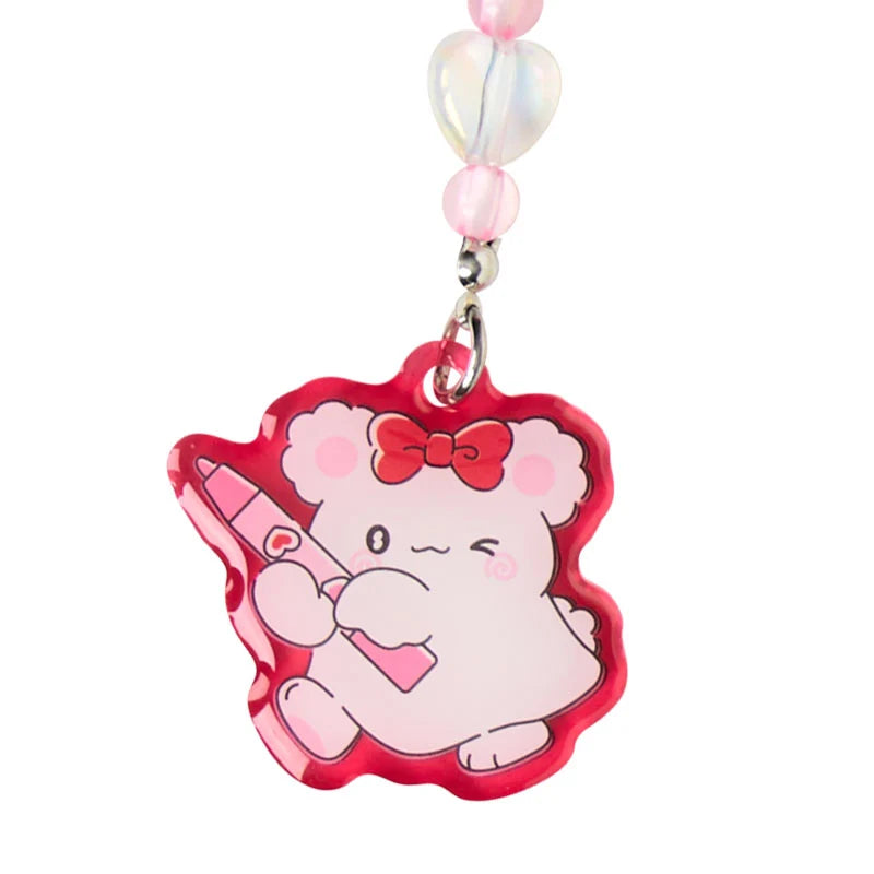 Hanamaruobake Friends Acrylic Keyring