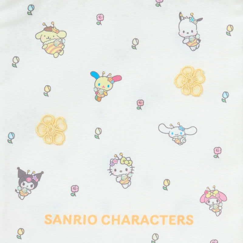 Sanrio Characters Mix Bee Drawstring Bag Set