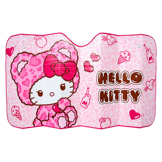 Hello Kitty Leopard Car Sunshade