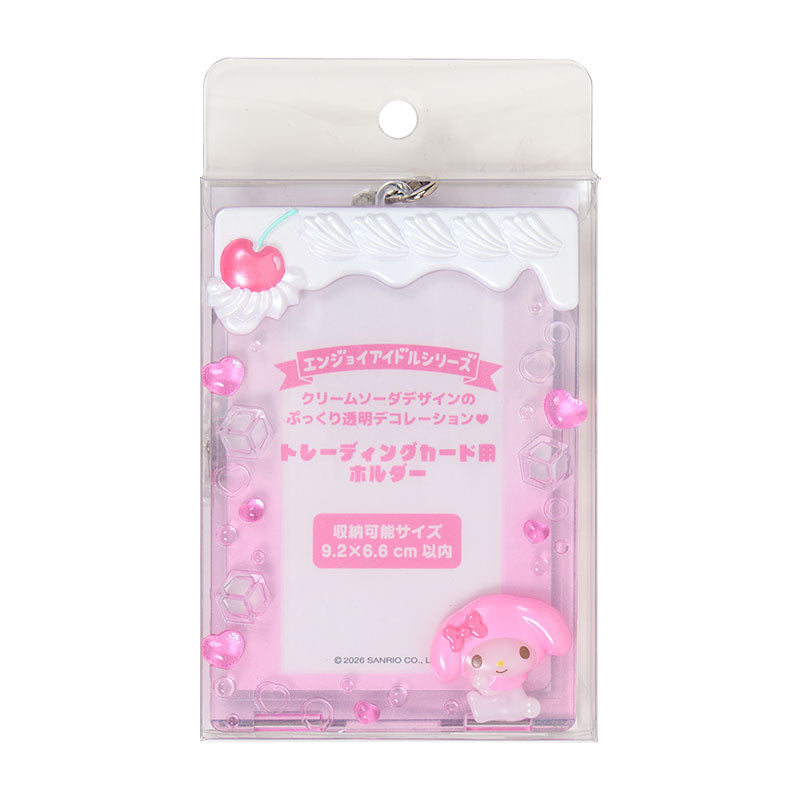 My Melody Cream Soda Enjoy Idol ID Trading Card Holder