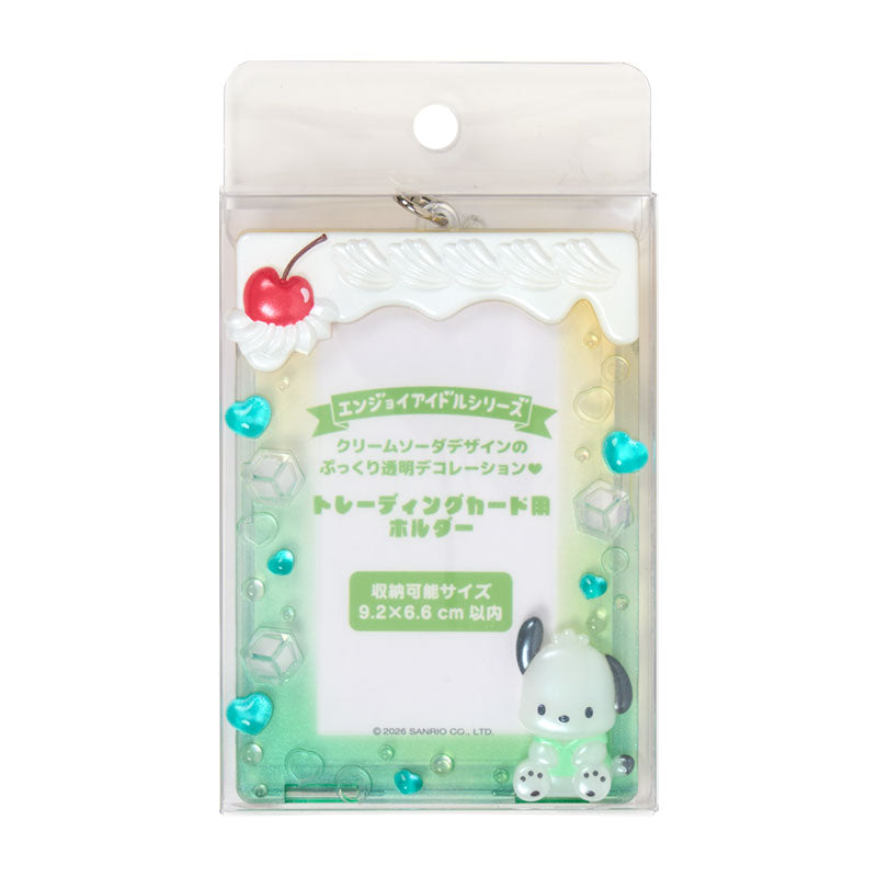 Pochacco Cream Soda Enjoy Idol ID Trading Card Holder