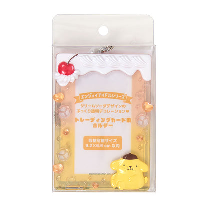 Pompompurin Cream Soda Enjoy Idol ID Trading Card Holder