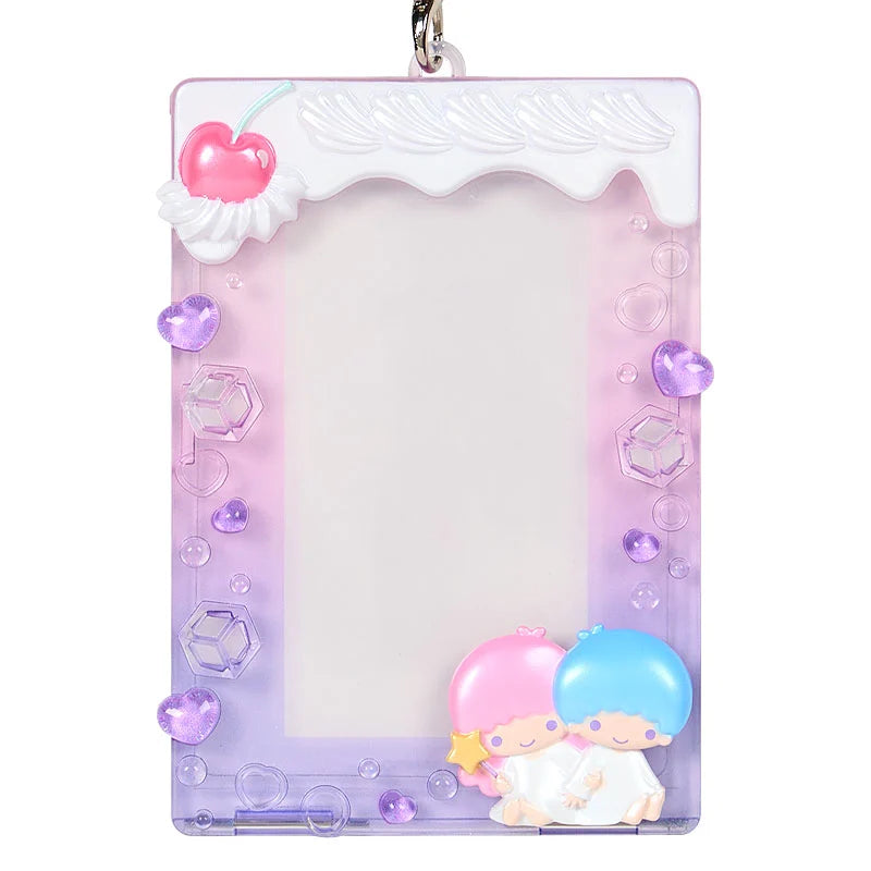 Little Twin Stars Cream Soda Enjoy Idol ID Trading Card Holder