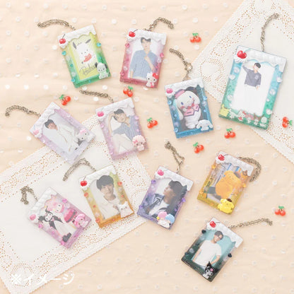 Sanrio Characters Cream Soda Enjoy Idol ID Trading Card Holder