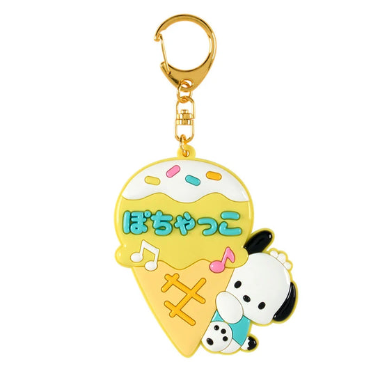 Pochacco School Keyring with Mirror