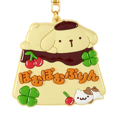 Pompompurin School Keyring with Mirror