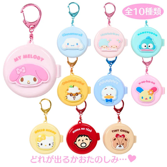 Sanrio Characters Mix Secret Hairbrush with Mirror Mix B