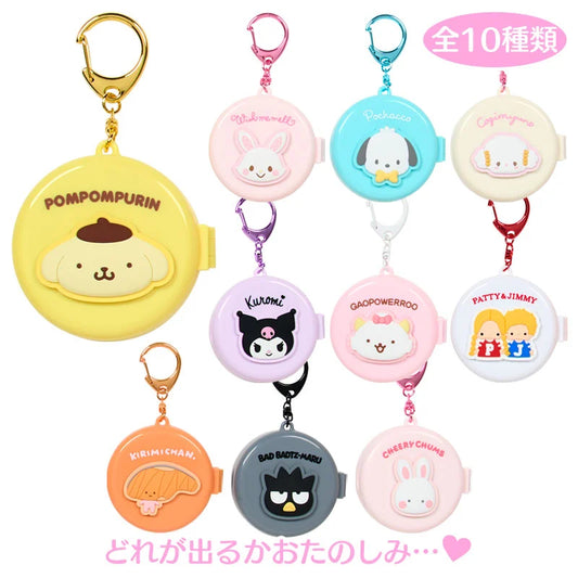 Sanrio Characters Mix Secret Hairbrush with Mirror Mix C