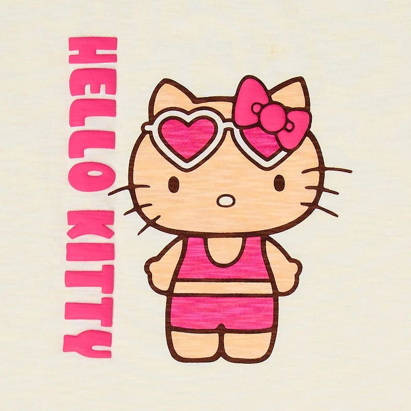 Hello Kitty Suntan Puff Print T-Shirt
