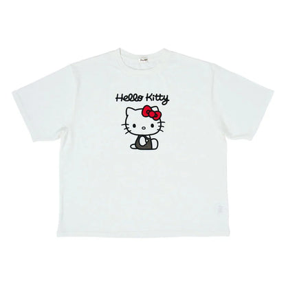 Hello Kitty White Puff Print T-Shirt