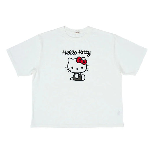 Hello Kitty White Puff Print T-Shirt
