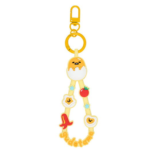 Gudetama Rubber Strap Keyring