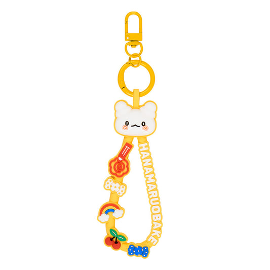 Hanamaruobake Rubber Strap Keyring