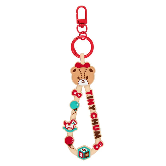 Tiny Chum Rubber Strap Keyring