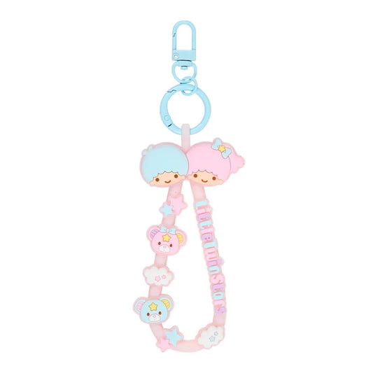 Little Twin Stars Rubber Strap Keyring