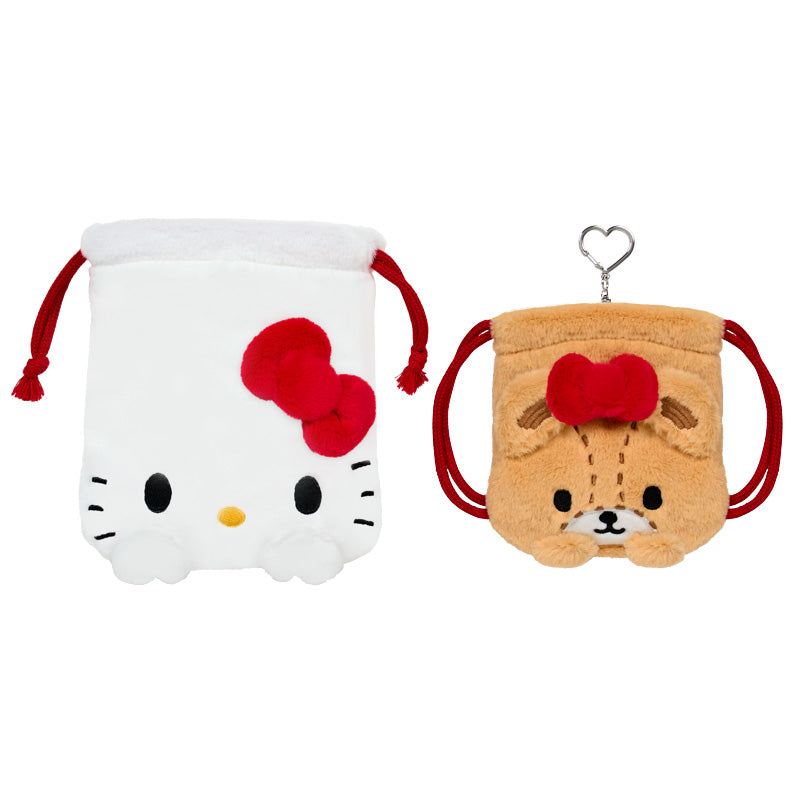 Hello Kitty Friend Drawstring Bag Set
