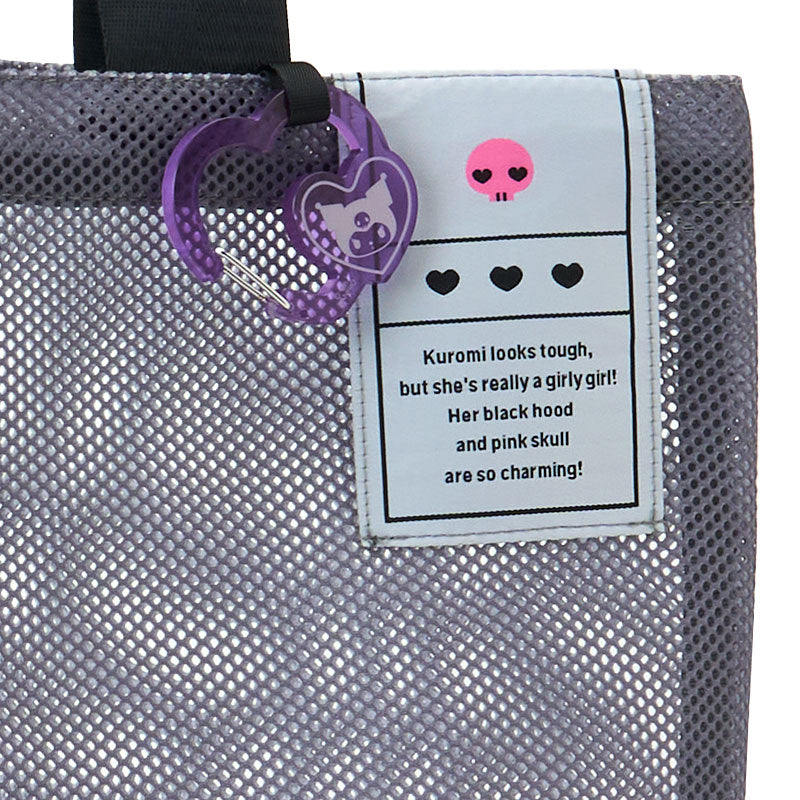 Kuromi Mesh Big Tote Bag