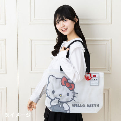Kuromi Mesh Big Tote Bag