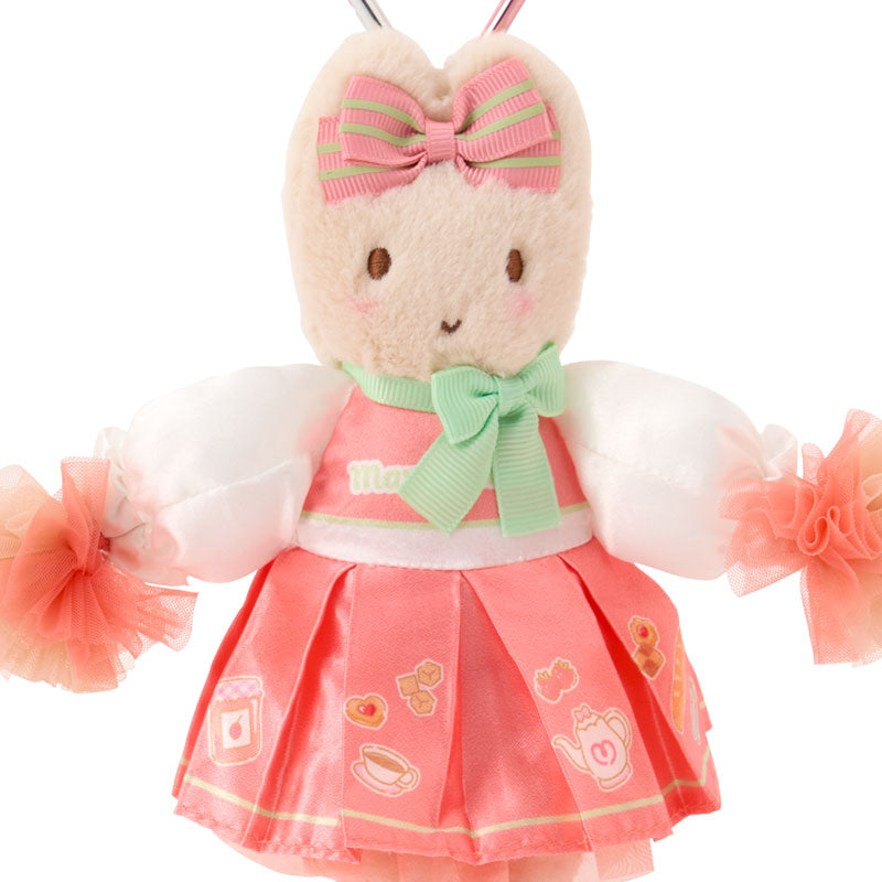 Marroncream Cheeristails Keyring with Mascot
