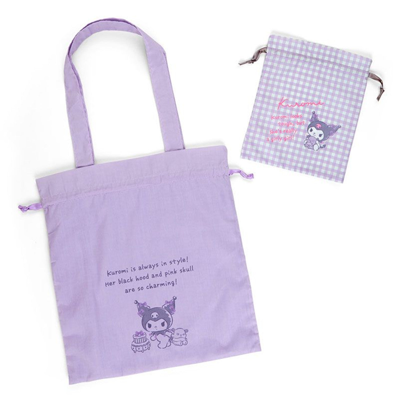 Sanrio Characters Draw String and Tote Bag