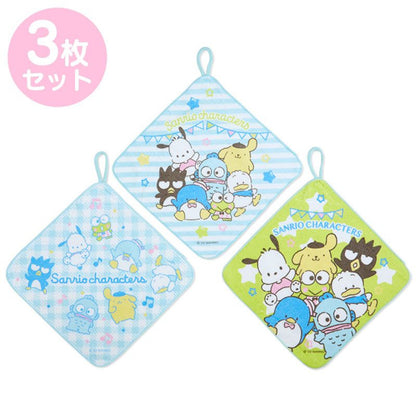 Sanrio Character 3 Piece Wash Towel Set