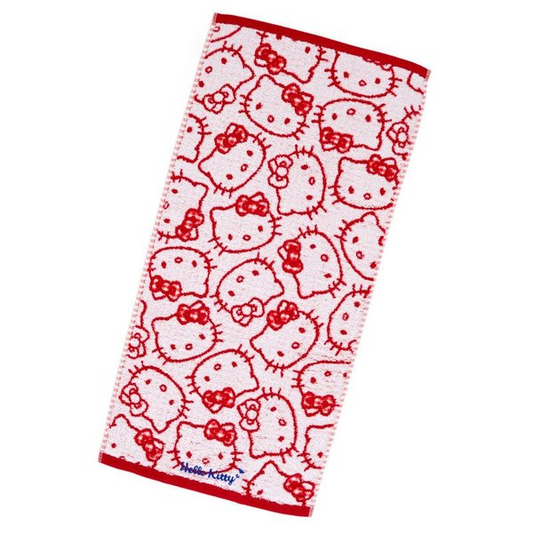 Sanrio Characters Face Pattern Hand Towel