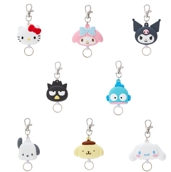 Sanrio Characters Diecut Key Reel