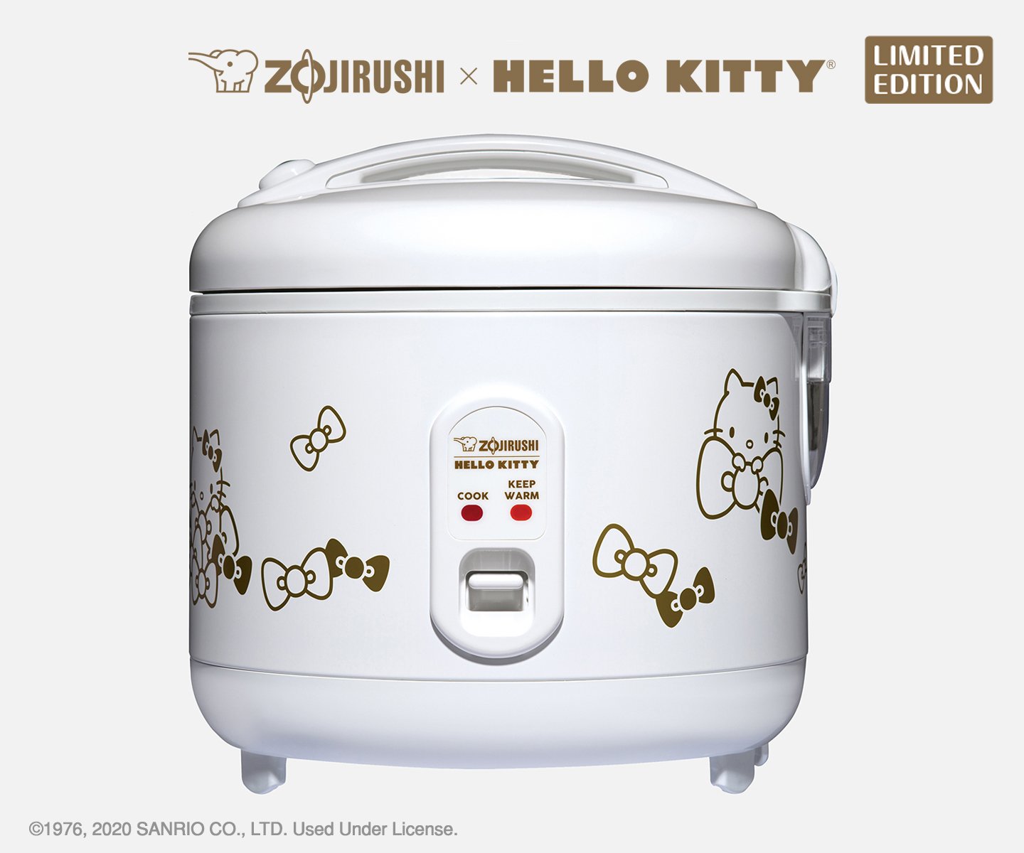 Zojirushi x Hello Kitty Limited Edition White Rice Cooker & Warmer