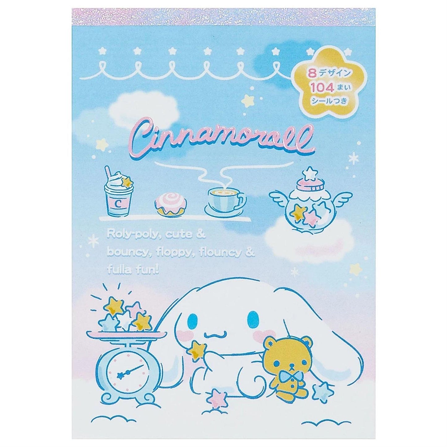 Sanrio Characters 8-Design Memo Pad